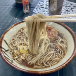 栗夢プラザ - この麺がそれなりに旨いヤツ！チョッと軟か目だけど…