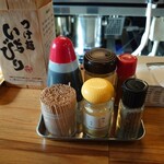 つけ麺 いちびり - 備付けたち