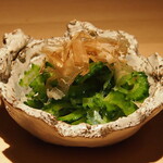 炭火焼き鳥 鶏尽 花れ - ゴーヤ浅漬け