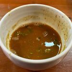 麺屋 高橋 - スープ割
