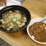 ふじ - かけそばにミニカレー
