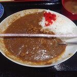 Hanano Tsuyu - カレー500円　お皿の横幅26cm