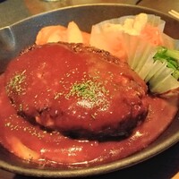 銀座あしべ - 熟成牛ハンバーグステーキランチ