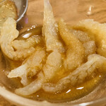 ジンギスカン はちふく - クラゲの刺身山わさび和え