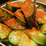 ジンギスカン はちふく - えぞっ子きゅうり！辛くないんです！