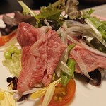 大和屋本店 - 神戸牛冷しゃぶサラダ
