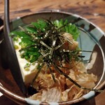 旅篭 - こだわり豆腐の冷奴 418円