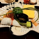 銀座 しのはら - 鶴の向付