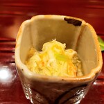 銀座 しのはら - 蟹、鮟肝、鮨飯