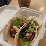 エルイーエフトウキョウ - Chicken tacos＋Drip Coffee(hot)