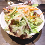 Yakiniku Sumika - セットのサラダ