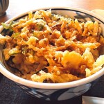 そば処 丸八 - かき揚丼