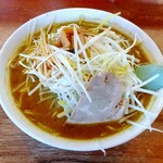 羅阿麺館 - 味噌カレー+ネギ