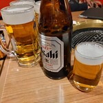 韓国家庭料理・焼肉 おしお - まずは、乾杯♪