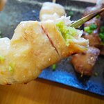 焼き鳥しげちゃん - ササミはワサビを付けて頂いて下さい