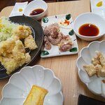 焼き鳥しげちゃん - とり天＆ズリ唐＆軟骨唐