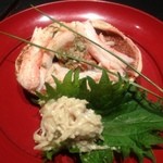 くろぎ - 香箱蟹（ランチのサービス品）