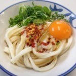 三嶋製麺所 - うどん（玉子入り）
