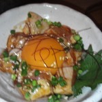 博多一番どり　居食家あらい - 鶏ユッケです