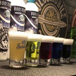 酒bar 101 - ドリンク写真:ショットメニュー（ブースタードライ）