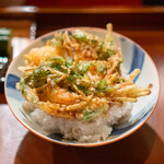 礼讃 - かき揚げ丼