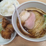 中華そば たかばん - 唐揚セット980円