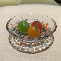 銀座 結絆 - ミニトマトのコンポート