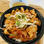 牛角焼肉食堂 - 料理写真:旨辛ホルモン丼大盛り