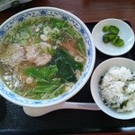地鶏ラーメン（平日）