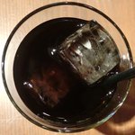 カメレオン - 肉料理 1000円 のアイスコーヒー