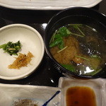 ステーキ池田 - 味噌汁