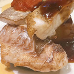 ステーキ 鉄板焼き Teppan&grill R - 鮮魚3種のグリル　アオハタ　アジ　メバル