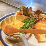 ステーキ 鉄板焼き Teppan&grill R - オマール海老アメリケーヌクリームソース