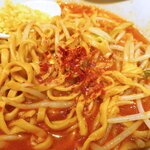 ラーメン二郎 - 粗挽き唐辛子投下～♪