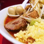 ラーメン二郎 - 豚の厚み