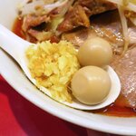 ラーメン二郎 - ショウガ半分