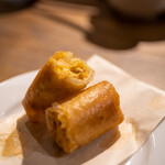 中華ダイニング 一途一心 - 2022.1 春巻き(1本 700円) 