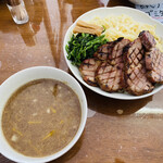 めんや暁 - 「つけめんあぶりちゃーしゅー」1,200円税込み♪