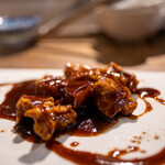 中華ダイニング 一途一心 - 2022.1 黒酢の酢豚（1,000円）