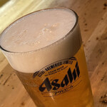 さかい - 生ビール（￥550）