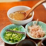 けんぞう蕎麦 - 薬味