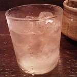 月 - 焼酎ロック