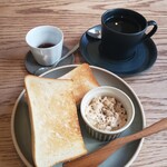 カフェ マメヒコ - トーストと珈琲