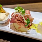 創作イタリアン Gemelli - 洋ナシ生ハム( *´艸)
