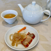 香港 - 飲茶セット 三種前菜盛り合わせ