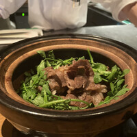 SHIKAKU - 和牛とクレソンの炊き込みご飯