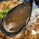 ボニート・ボニート - 正油粗挽きラーメン、味玉