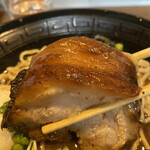 ボニート・ボニート - 正油粗挽きラーメン、味玉