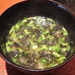 日本料理FUJI - 味噌汁