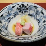 日本料理FUJI - 蒸し物：金目鯛のオイル蒸し